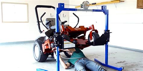 Top 7 Best Lawn Mower Lifts And Lift Jacks For Easy Mower Maintenance In