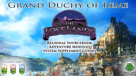 Project Updates For The Lost Lands Grand Duchy Of Reme On Backerkit