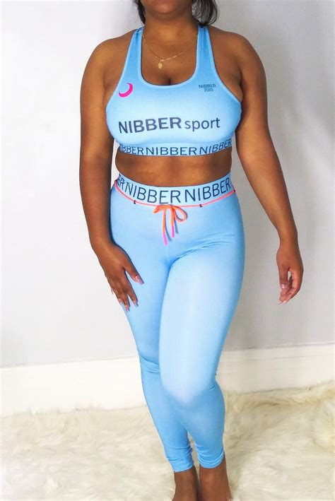 Nibber Sporty Set Blue Thetrendygurl