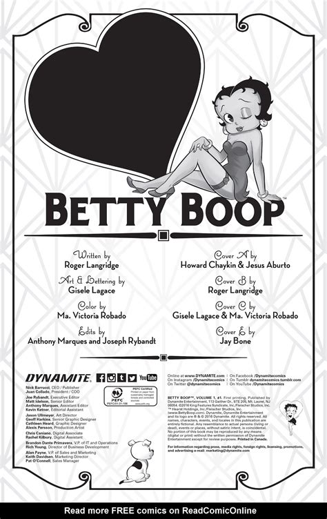 Betty Boop Issue 1 Read Betty Boop Issue 1 Comic Online In High Quality Read Full Comic