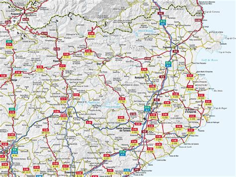 Girona Map Full Size