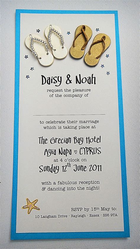 Casual wedding invitation wording, modern wedding invitation wording. Beach Wedding Invitations: Beach Wedding Invitations