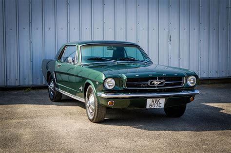 Emerald Green Ford Mustang