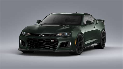 New Rally Green Metallic 2020 Chevrolet Camaro 2dr Coupe Zl1 For Sale