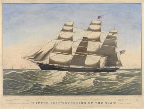 To Donald Mckay Esq Builder Of The Magnificent Clipper Ship Sovereign