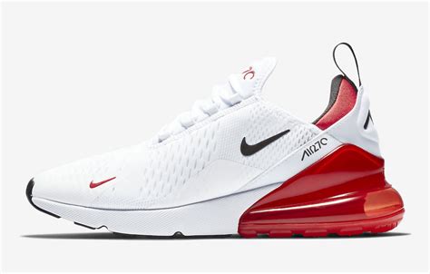 Nike Air Max 270 White University Red Bv2523 100 Release Date Sbd