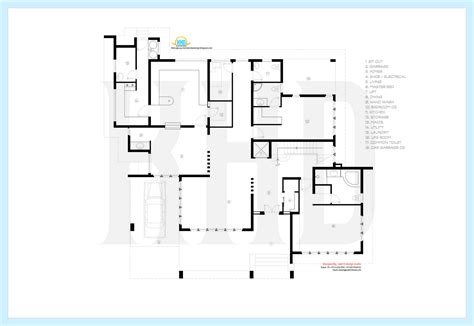 Contemporary Luxury Villa Floor Plan House Design Plans Jhmrad 14945
