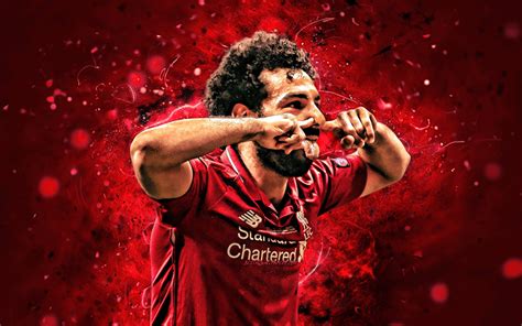 Download Wallpapers Mohamed Salah Goal Liverpool Fc Personal