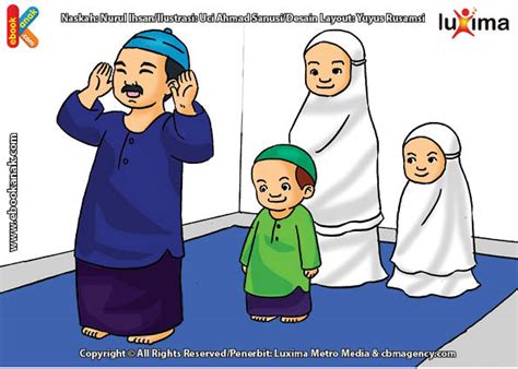 Ilustrasi Seri Belajar Islam Sejak Usia Dini Aku Suka Berdoa Alif Bisa