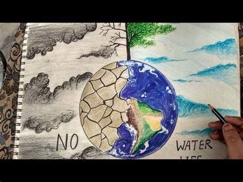 Find & download free graphic resources for world water day. how to draw save water poster drawing - YouTube | Save ...