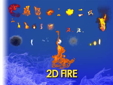 2d Fire Effects Fire And Explosions Unity Asset Store