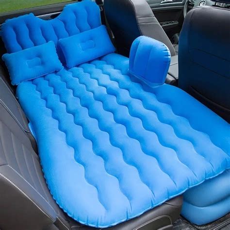 High Quality Top Selling Car Back Seat Cover Travel Mattress Air Inflatable Bed With Pump