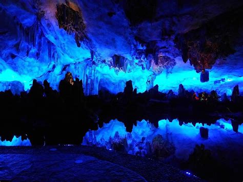 Colorful Reed Flute Cave In China Where The Spirits Live
