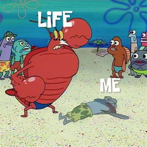 Spongebob Squarepants Larry The Lobster Meme Facebook