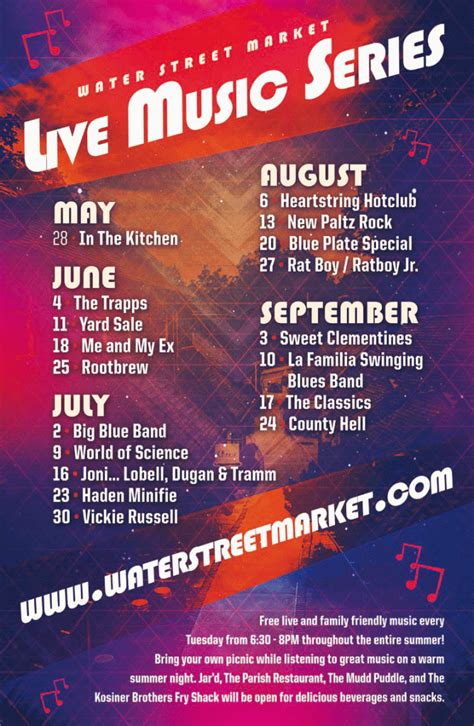 Water Street Live Music Series