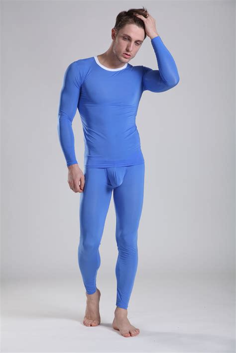 2018 Manview Sexy Ultra Thin Male Long Johns Bodice
