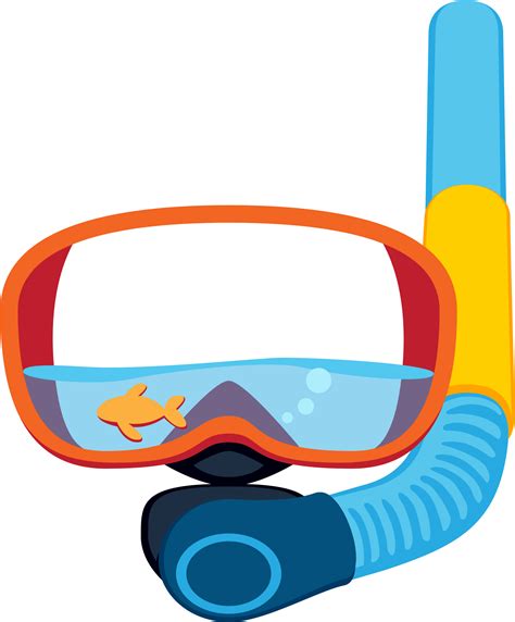 Download Transparent Mask And Snorkel Png Clipart 5532969 Pinclipart