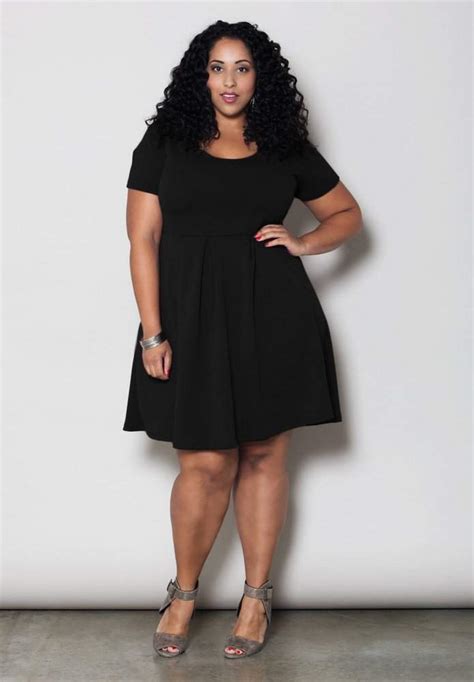 Because You Need A Plus Size Little Black Dress For Summer