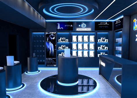 Internal Design Of Intelligent Electronic Product Store