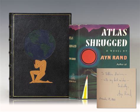 Atlas Shrugged Ayn Rand First Edition Signed Rare Book