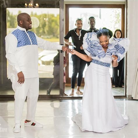 Pin By Stpatrick Selokela On Afrikan Weddings Shweshwe Dresses South African Traditional