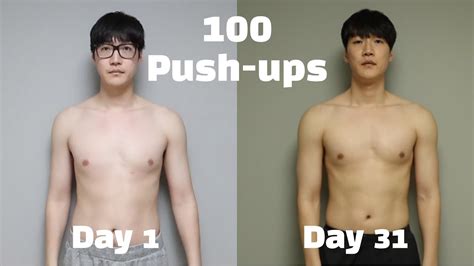 I Did 100 Push Ups Every Day For 30 Days Result YouTube