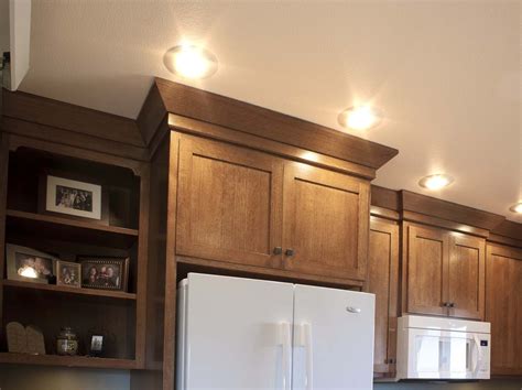 Mount the crown molding to the cabinet using the brad nailer. Shaker Crown Molding | Kitchen cabinet crown molding ...