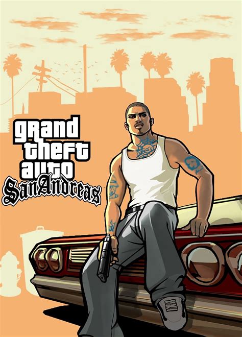 4664x6504 Grand Theft Auto San Andreas Versão Editada Da Obra