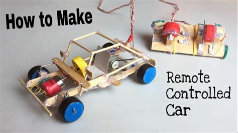 Learn how to make robot car , basically a worm robot at home very easy. How to Make a Car - With Remote Controlled - Out of ...