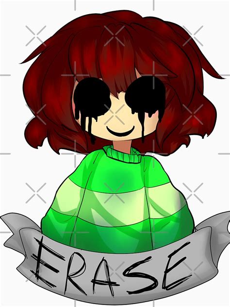 Undertale Chara Erase Pullover Hoodie For Sale By Kieyrevange