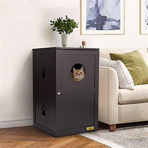 Coziwow Enclosed Litter Box Enclosure Furniture Hidden Cabinet Review