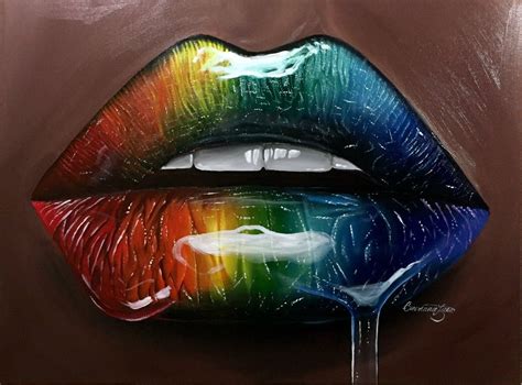 Pin By Monique Graves On Artsy Fartsy Lips Painting Lip Art Makeup Lip Art