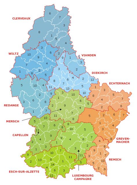 Luxembourg, officially the grand duchy of luxembourg, is a landlocked country in western europe. Maps of Luxembourg | Map Library | Maps of the World