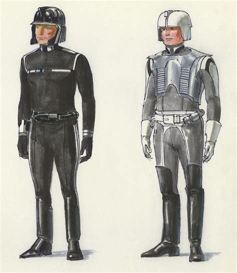 Ralph Mcquarrie Art And Designs For The Emperors Throne Room And Guards Return Of The Jedi
