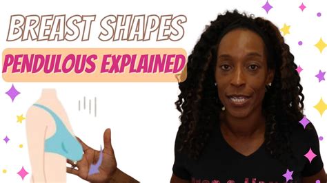 Breast Shapes And How To Choose The Best Bra Pendulous Breast Shapes