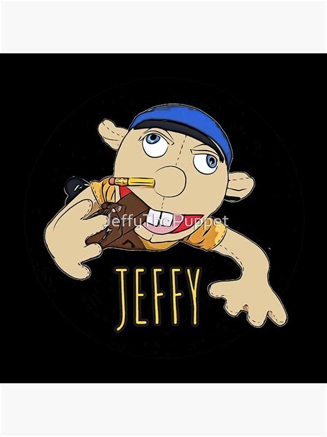 Jeffy The Puppet Art Print By Jeffythepuppet Redbubble