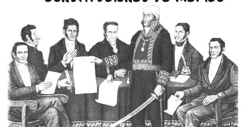 La Cultura Las Constituciones De Apatzingan Y De 1824