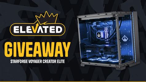 Win A Starforge Systems Voyager Creator Elite 444999 Rtx 4090 Gaming