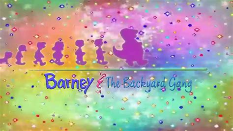 Barney And The Backyard Gang Title Card Youtube