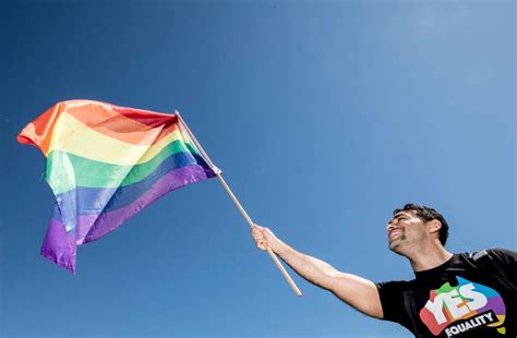 The Lgbtq Community Celebrates As Australians Say Yes To Same Sex Marriage Huffpost Uk