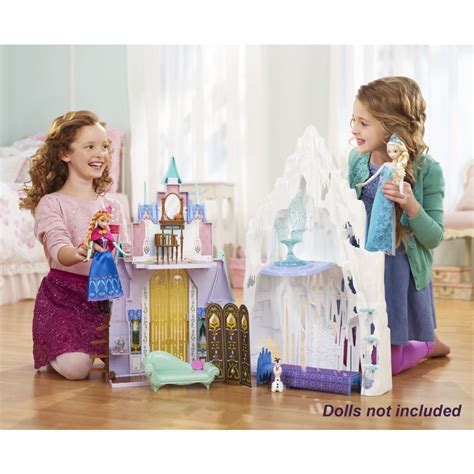 Disney Frozen 2 In 1 Castle And Ice Palace Playset Disney Frozen