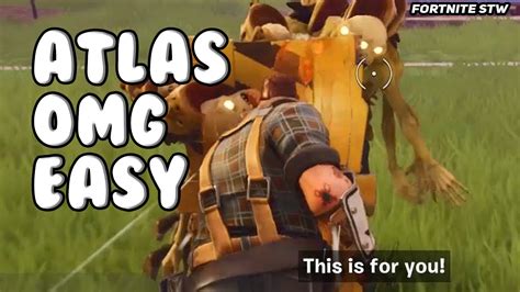 Mastering Fortnite Save The World Your First Atlas Before And After
