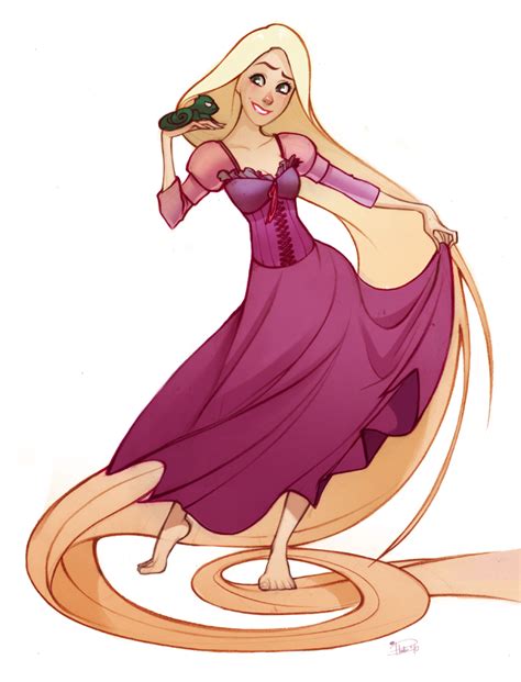 Tangled Rapunzel By Phobs On Deviantart