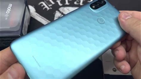 Unboxing Do Smartphone Motorola Moto E20 Youtube