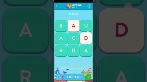 Wordbrain 2 Ocean Event Day 5 September 21 2022 Wordbrain 2 Answers