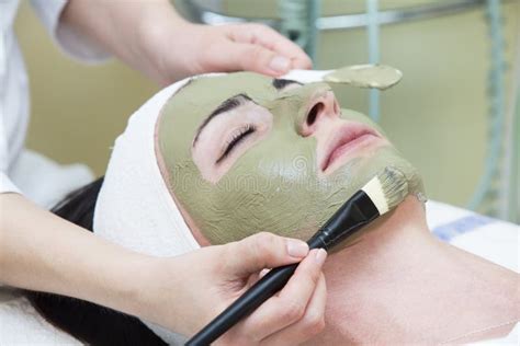 Process Of Massage And Facials Stock Image Image Of Cosmetic Natural