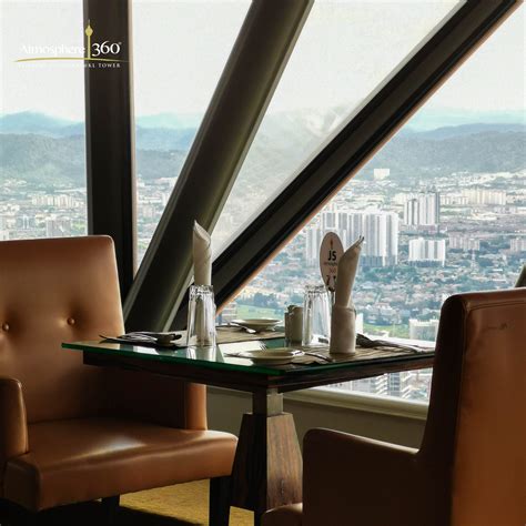 Atmosphere 360 Revolving Restaurant In Kl Tower Hi Tea Buffet On