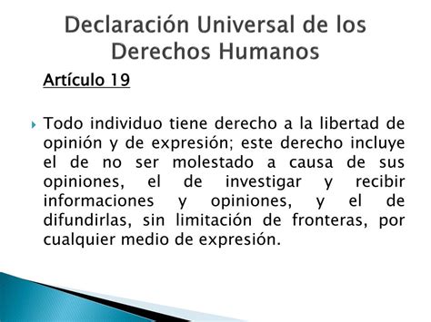 Ppt Declaración Universal De Los Derechos Humanos Powerpoint