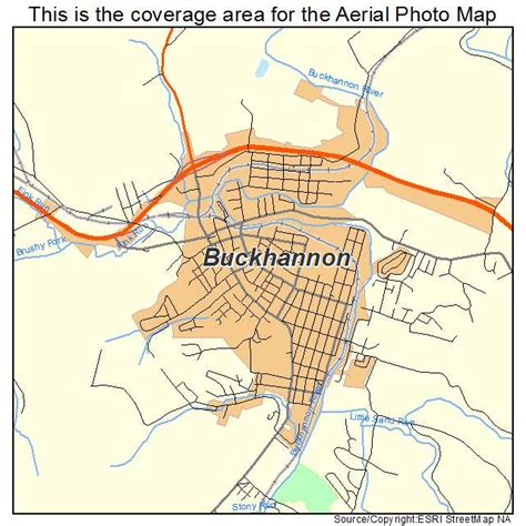 Aerial Photography Map Of Buckhannon Wv West Virginia
