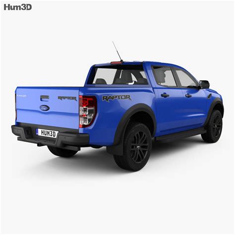 Catálogo, ficha técnica, promociones y servicio para mantenerla como nueva. Ford Ranger Double Cab Raptor 2018 3D model - Vehicles on ...